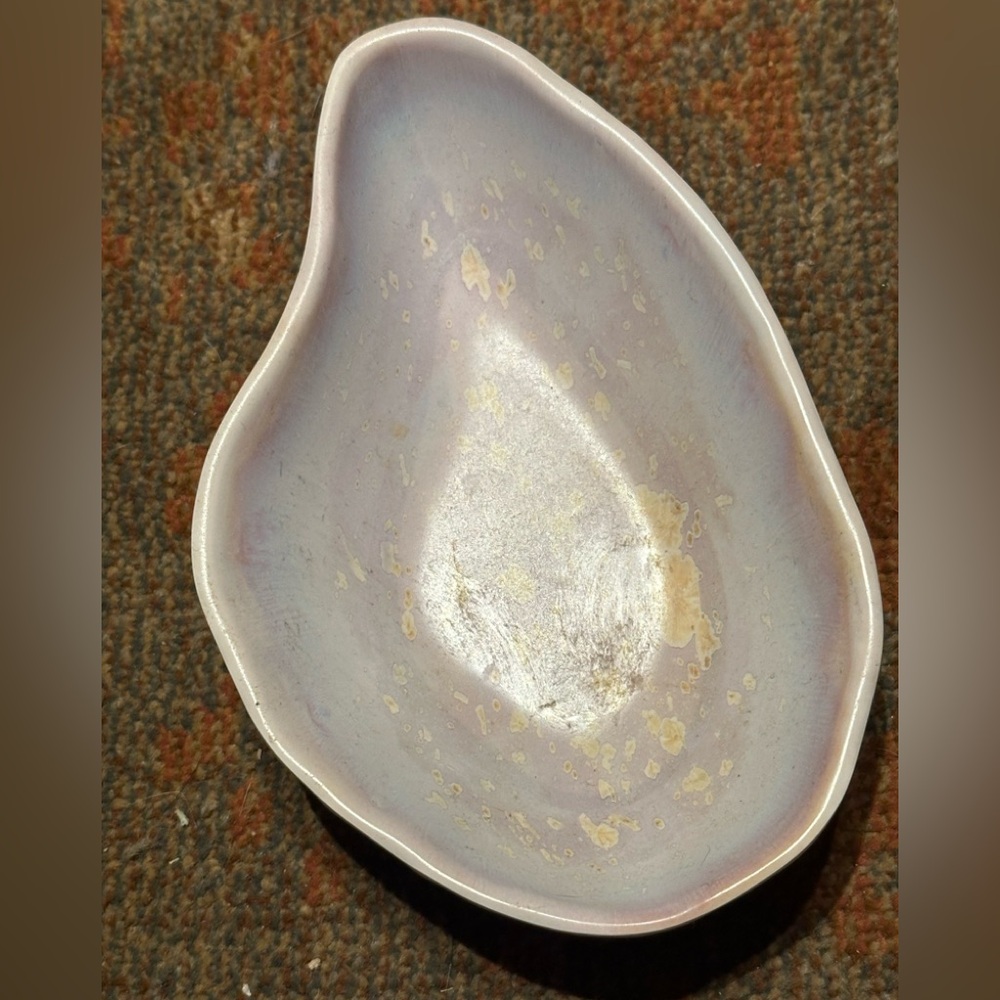 Oyster bowl food server trinket soap dish beach ocean sea